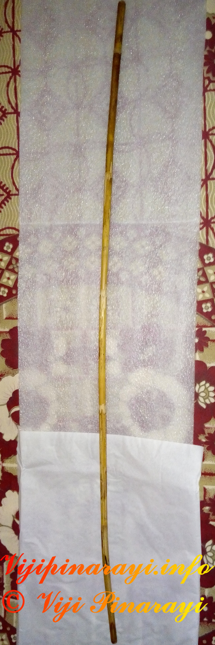 The cane that Anju Chechi used the most and made Viji cry